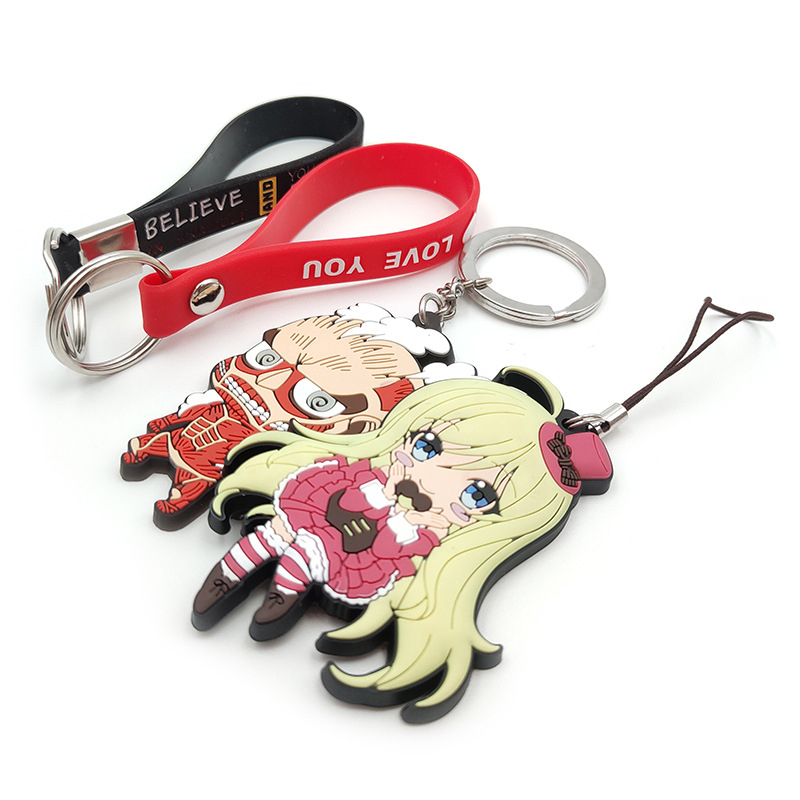 PVC key chain